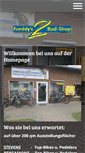 Mobile Screenshot of freddys-zweirad-shop.de